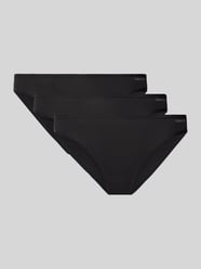 Slip im unifarbenen Design im 3er-Pack von Calvin Klein Underwear Schwarz - 39