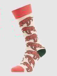 Sokken met all-over motief van Dilly Socks Rood - 20