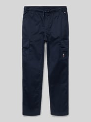 Regular fit cargobroek met labelpatch van Tommy Hilfiger Teens - 6