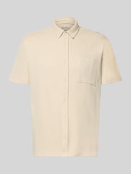 Regular Fit Freizeithemd mit Kentkragen Modell 'FILLIP' von Blend Beige - 13