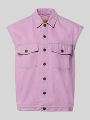 Jeansweste mit Kappärmeln Modell 'GREZBAY' von American Vintage - 15