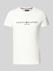 T-Shirt aus Bio-Baumwolle von Tommy Hilfiger - 48