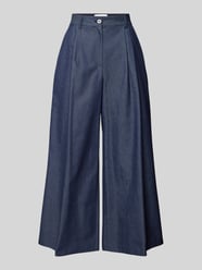 Wide Leg Bundfaltenhose mit Gürtelschlaufen von MORE - 2