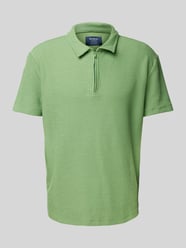 Regular Fit Poloshirt mit Reißverschluss von MCNEAL - 45