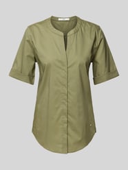 Bluse mit Tunikakragen Modell 'Style. Veri' von Brax Grün - 10