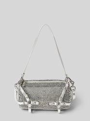 Handtasche mit Ziersteinbesatz Modell 'MELANIE' von Juicy Couture Grau - 35