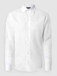 Slim Fit Freizeithemd aus Baumwolle  von Emporio Armani Weiß - 11