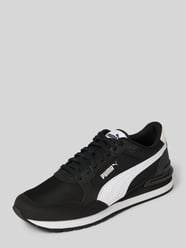 Sneaker mit Label-Print Modell 'Runner' von Puma Schwarz - 22