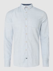 Regular Fit Business-Hemd aus Twill von Colours & Sons Blau / Türkis - 48