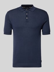 Slim Fit Poloshirt in Strick-Optik Modell 'Vanceo' von JOOP! COLLECTION - 13