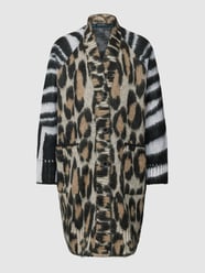 Longcardigan mit Knopfverschluss von Marc Cain Braun - 47