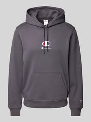 Hoodie mit Label-Stitching von CHAMPION Grau - 14