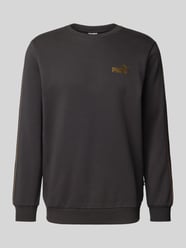 Sweatshirt mit Label-Print von PUMA PERFORMANCE Schwarz - 25