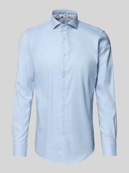 Slim fit zakelijk overhemd met haaikraag van Profuomo - 7