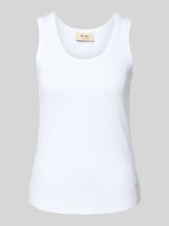 Tanktop mit gerippten Abschlüssen Modell 'Casa' von MOS MOSH - 14
