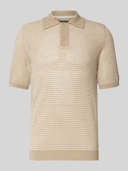 Regular Fit Poloshirt von Marc O'Polo Beige - 1