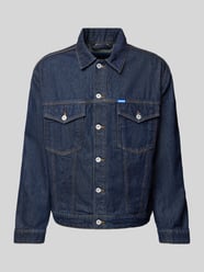 Jeansjack met kentkraag, model 'Dex' van Hugo Blue - 45