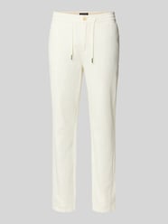 Jogpantsy z Mieszanka bawełny i lnu z elastycznym pasem od Scotch & Soda - 31