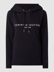 Bluza z kapturem i wyhaftowanym logo  od Tommy Hilfiger Niebieski - 27