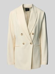 Długi żakiet o kroju slim fit z zapięciem na dwa guziki od s.Oliver BLACK LABEL - 14