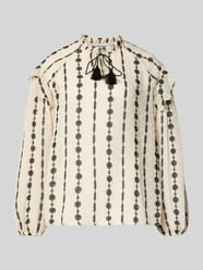 Regular Fit Bluse mit Stitchings von MORE & MORE - 41