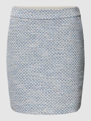 Minirock mit Strukturmuster Modell 'Raveki Urban' von Opus Blau / Türkis - 28