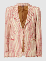 Blazer aus Bouclé von Montego Pink - 21