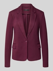 Regular Fit Kurzblazer mit Baumwoll-Anteil Modell 'JULIA' von Vero Moda Bordeaux - 11