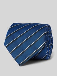 Krawatte mit Label-Detail von BOSS Blau - 37