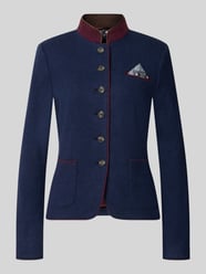 Blazer van wolmix met pochet van White Label - 1