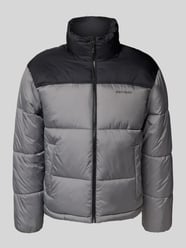 Gewatteerd jack met labelprint van REVIEW - 15