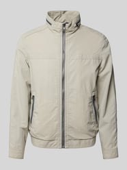 Blouson mit Reißverschluss von bugatti Beige - 20