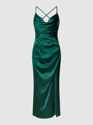 Cocktailkleid in Wickel-Optik von Luxuar - 21