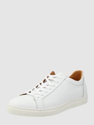 Sneaker aus Leder Modell 'David' von Selected Homme Weiß - 35