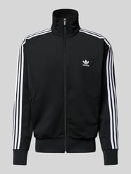 Trainingsjacke mit Label-Stitching Modell 'FBIRD' von adidas Originals Schwarz - 41