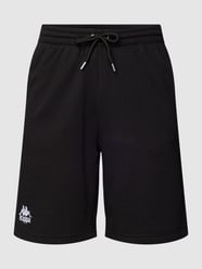 Sweatshorts mit Label-Stitching Modell 'TOPEN' von Kappa Schwarz - 25