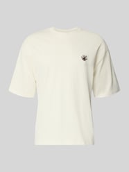 T-Shirt mit Stitching und Rundhalsausschnitt von REVIEW - 40