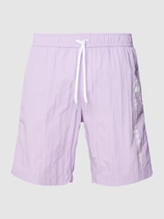 Shorts mit elastischem Bund von CHAMPION Lila - 6
