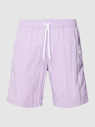 Shorts mit elastischem Bund von CHAMPION Lila - 17