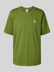 T-Shirt mit Label-Stitching von adidas Originals - 37