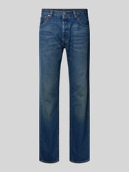 Straight Fit Jeans mit Eingrifftaschen Modell '501' von Levi's® - 39