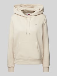 Hoodie mit Logo-Stitching von Tommy Jeans Beige - 1