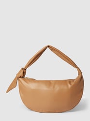 Hobo Bag aus Leder Modell 'JULIETTE' von Les Visionnaires Braun - 20