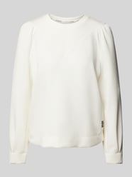 Sweatshirt mit Rundhalsausschnitt von Marc Cain Beige - 5