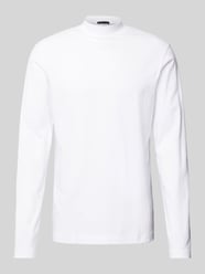 Longsleeve mit Stehkragen Modell 'MORITZO' von Drykorn Weiß - 1