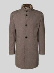 Jas met opstaande kraag van bugatti Beige - 20