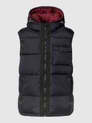 Steppweste mit Kapuze Modell 'bodywarmer' von Scotch & Soda Schwarz - 7