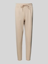 Sweatpants in verkürzter Passform Modell 'KATE' von ICHI Beige - 4