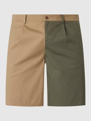 Chino-Shorts mit Stretch-Anteil  von DANIELE ALESSANDRINI Beige - 2