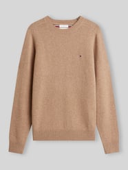Regular Fit Pullover aus Lammwoll-Mix von Tommy Hilfiger - 38